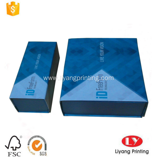 Hot Printed Magnetic Folding Gift Cardboard Box